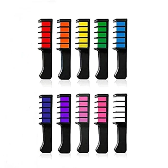 10 colori Capelli gesso pettine, Kalolary capelli temporanea colore…