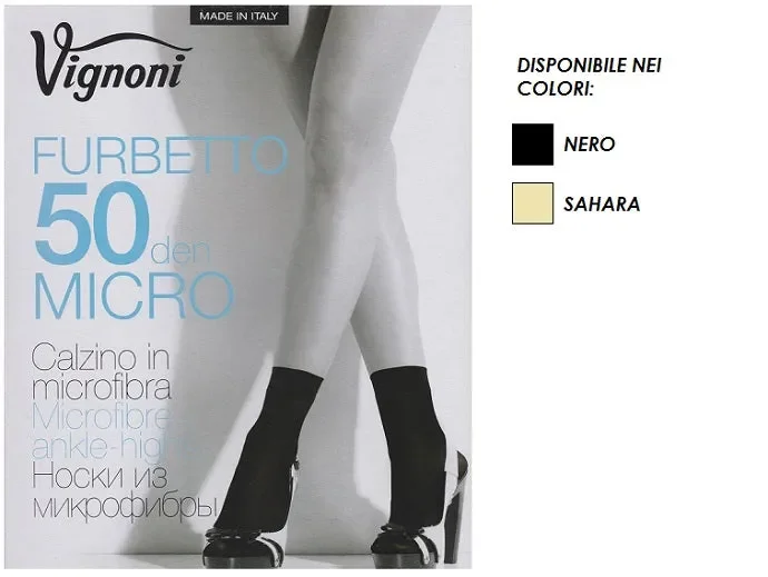 10 PAIA DI CALZINI DONNA VIGNONI ART. FURBETTO 50 COL. A SCELTA TG. UNICA