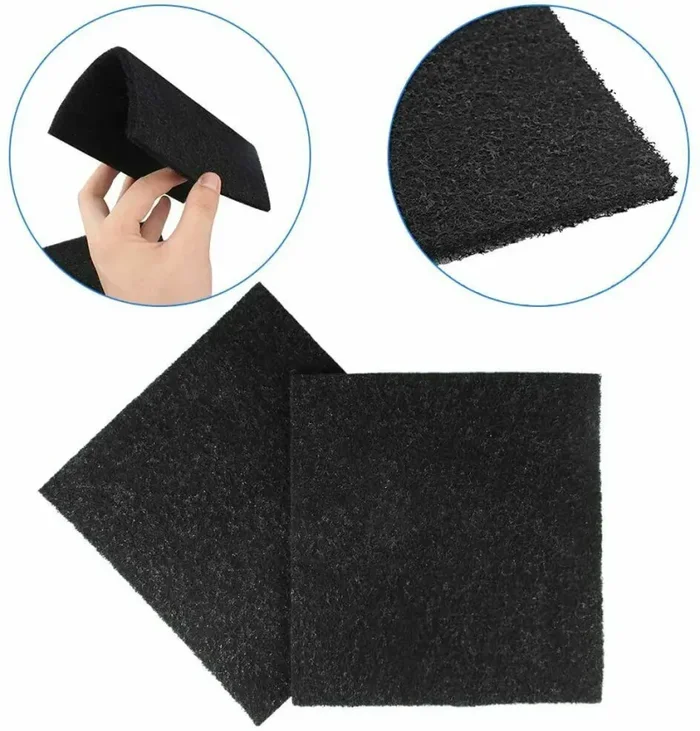 10 x Filtri al carbone attivo di ricambio per box lettiera gatto, Elimina odori Vendita calda - immagine 2