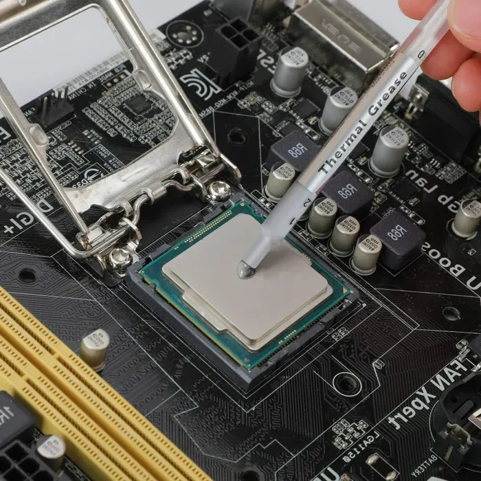 10 x Pasta termica termoconduttiva per CPU GPU da 1 g, Bassa Resistenza Termica - immagine 2