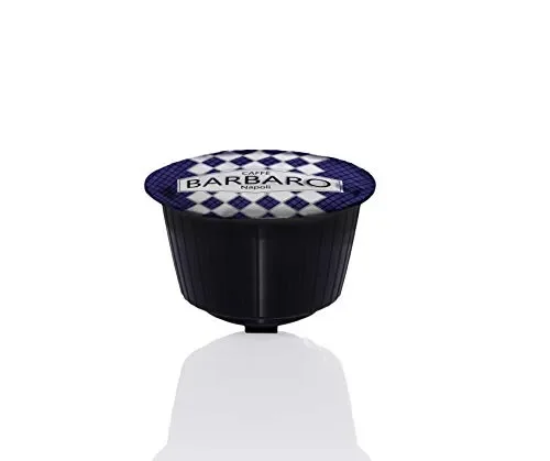 100 CAPSULE DOLCE GUSTO BARBARO CAFFE’ CREMOSO NAPOLI MISCELA BLU Vendita calda online - immagine 2