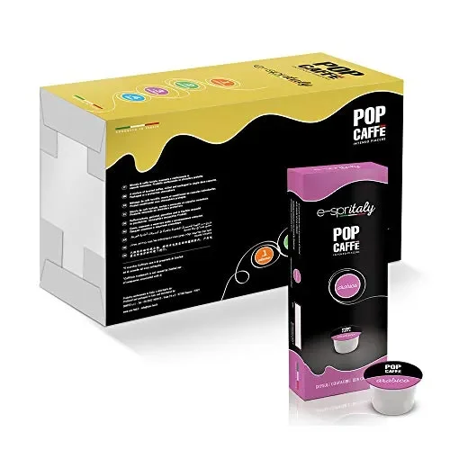 100 CAPSULE POP CAFFE’ E-SPRITALY COMPATIBILI CAFFITALY MISCELA 3 ARABICO - immagine 2