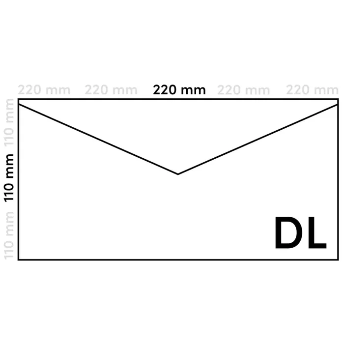1000 buste da lettera colorate lunghe buste nero carta colorata formato DL 110 x 220 mm Rainbow 80g buste americane con lembo a punta - immagine 2