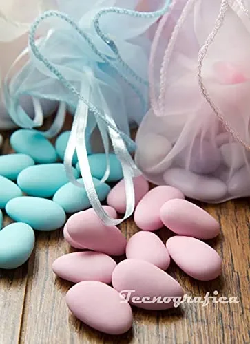 110 Biglietti Bomboniera Nascita Battesimo Compleanno Bimbo - immagine 2