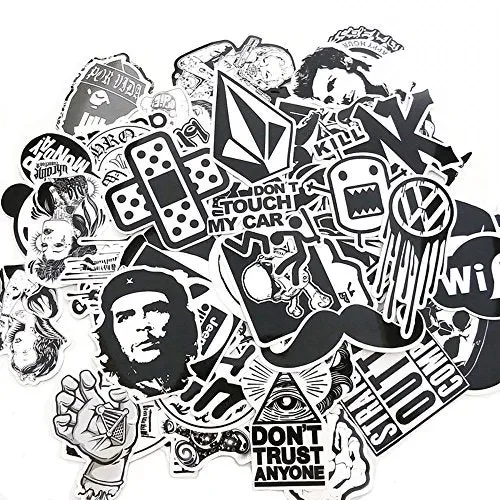120 adesivi in vinile perfetti per laptop, skateboard, valigie,… - immagine 2