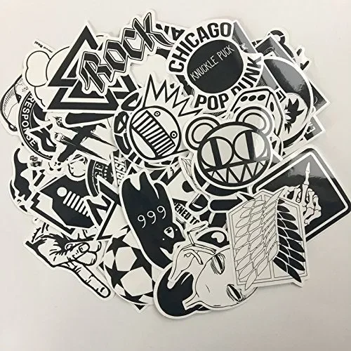 120 adesivi in vinile perfetti per laptop, skateboard, valigie,… - immagine 3