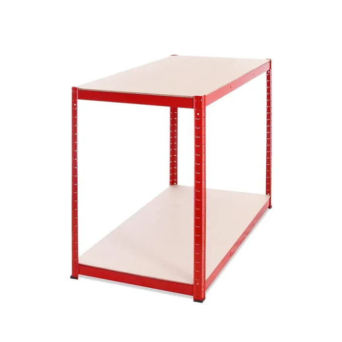 120cm Wide, 60cm deep, 90cm High, Red Garage Shed Racking Storage Workbench,… Online - immagine 3