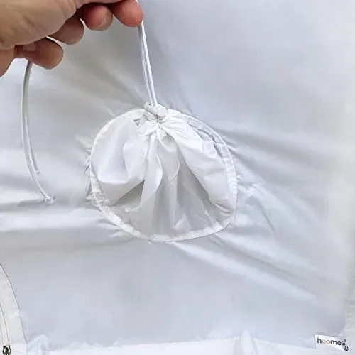 120x240CM Guarnizione Universale per Porte Finestre per Condizionatore Portatile Modello 2022 con Chiusura a Sacco Ferma Tubo – per Tutti Climatizzatori Mobili, Facile da Montare - immagine 3