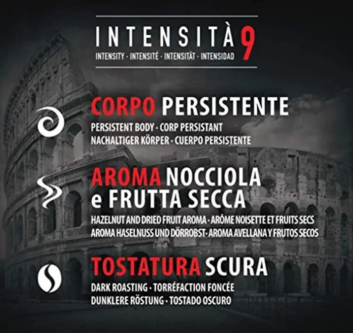 128 capsule caffè Bialetti Caffè d’Italia Roma (Gusto Intenso) - immagine 3