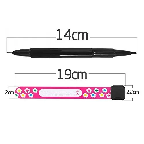 13 PCS Braccialetti Identificativi Bambini, Emergenza Braccialetto per 13 - immagine 2