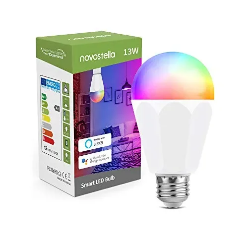 1300LM Lampadina Alexa Smart LED E27 Intelligente WiFi, 120W 1-PACK
