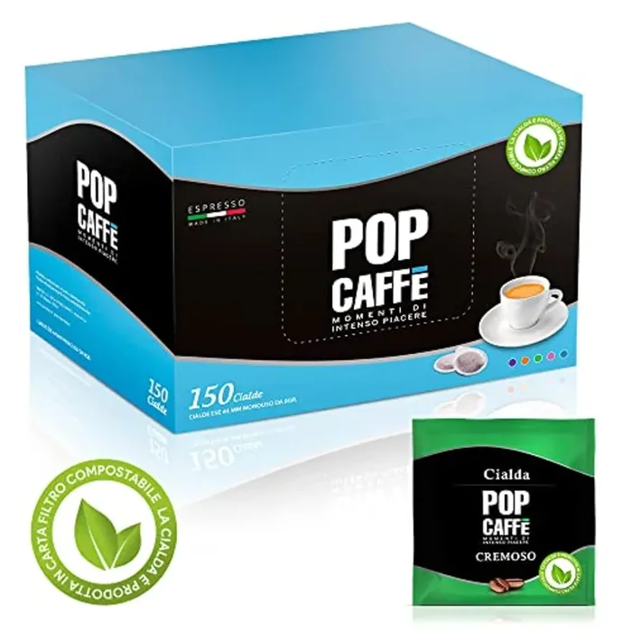 150 CIALDE POP CAFFE’ MISCELA ROSSA CREMOSA (CIALDE ESE 44)