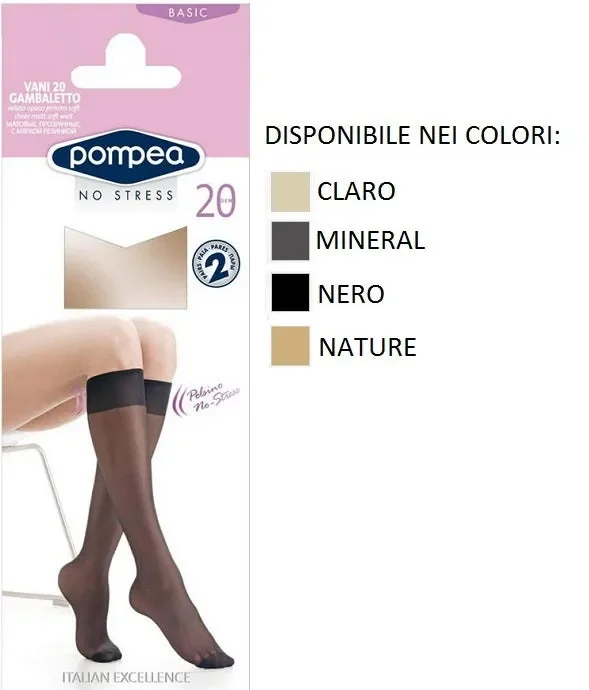 2 PAIA DI GAMBALETTI DONNA POMPEA ART VANI 20 GAMBALETTO COLORE A SCELTA