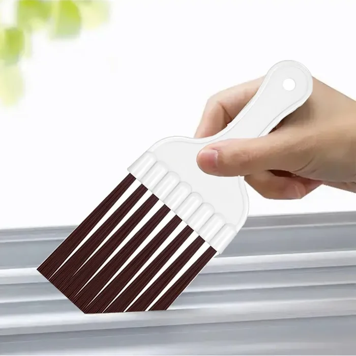 2 Pezzi Spazzola per Pulire Condensatore Asciugatrice,Pettine per Alette Lamelle Condizionatore per la Frigorifero Pulizia del Metallo Radiatore Serpentine Evaporatori Aria Condizionat - immagine 2