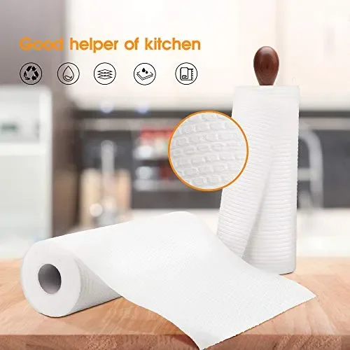 2 Rotolo di Straccio in Tessuto Non Riutilizzabile(50 PCS) e 2 Panni… - immagine 2