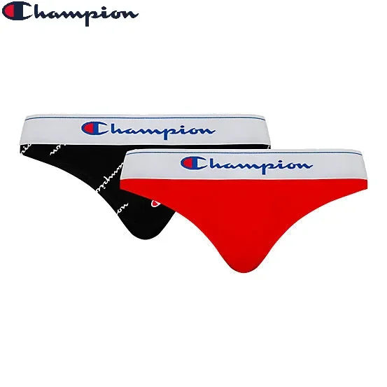 2 SLIP DONNA CHAMPION ART Y0AB1 COLORE FOTO MISURA A SCELTA Moda