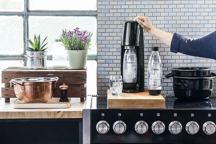 2 x Bottiglie d’acqua universali per gasatore, Compatibili con Sodastream - immagine 2