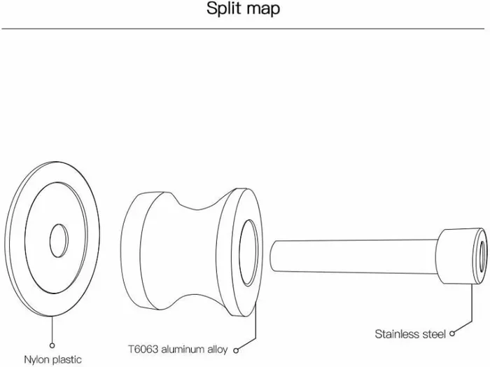 2 x Nottolini per forcellone del cavalletto compatibile per moto Yamaha, Tracer - immagine 3