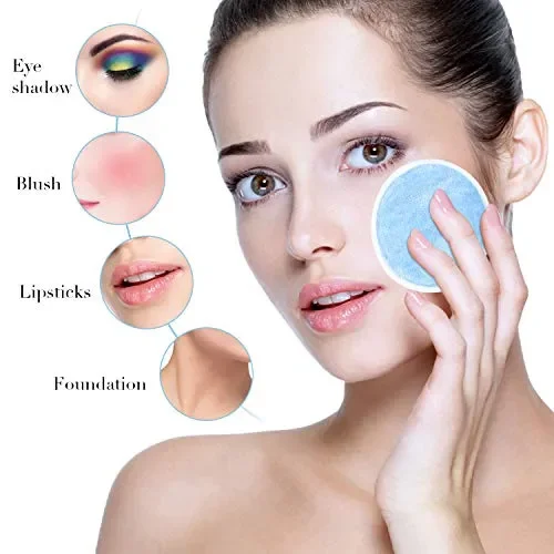 20 Pack Dischetti struccanti lavabili in Velluto e Fibra di Bambù,Zero Waste… - immagine 3