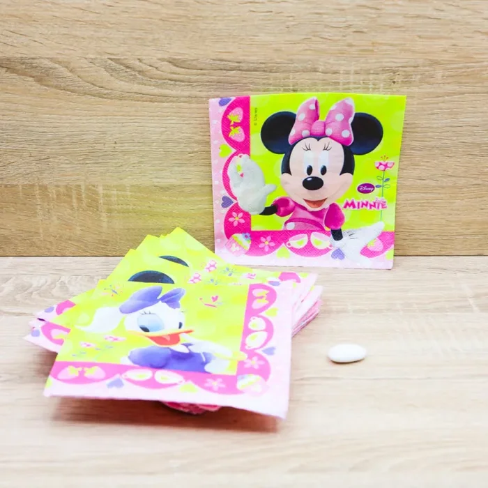 20 Tovaglioli Minnie e Paperina Walt Disney Saldi