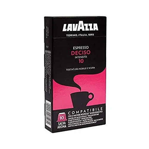 200 capsule caffè Lavazza compatibili NESPRESSO MISCELA DECISO Sconti - immagine 2