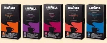 200 Capsule Caffè Lavazza Compatibili Nespresso Mix 5 Gusti 40 per…