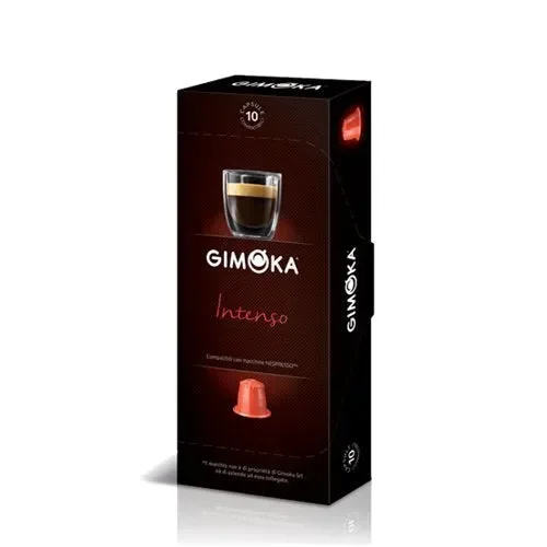 200 Cialde Capsule Caffe’ Compatibili Nespresso Gimoka Intenso Originali