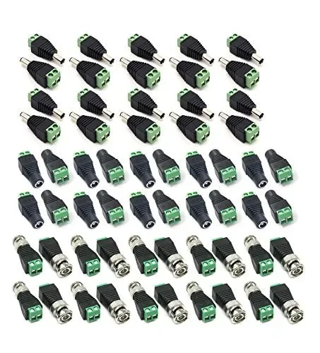 20Pc Maschio e Femmina 2.1×5.5mm Cavo di alimentazione DC Jack…