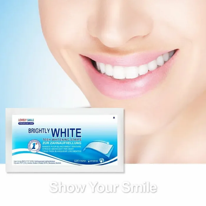 28 Strisce Sbiancanti, qualità professionale, Sbiancamento denti, Whitestrips - immagine 3
