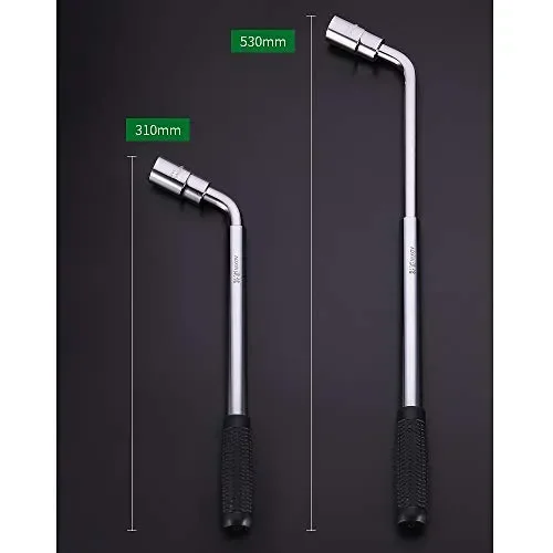 2Pcs Chiave A Brugola Telescopica Con 17 mm a 23 Allungabili Per Car Van… Moda - immagine 3