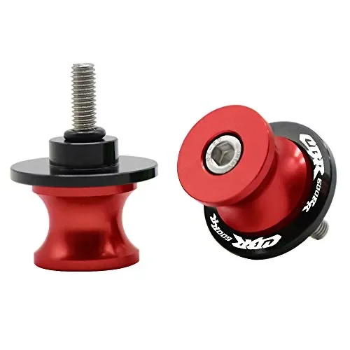 2pcs Nottolini M8 Alza Moto Supporti Per Forcellone Posteriore Rosso