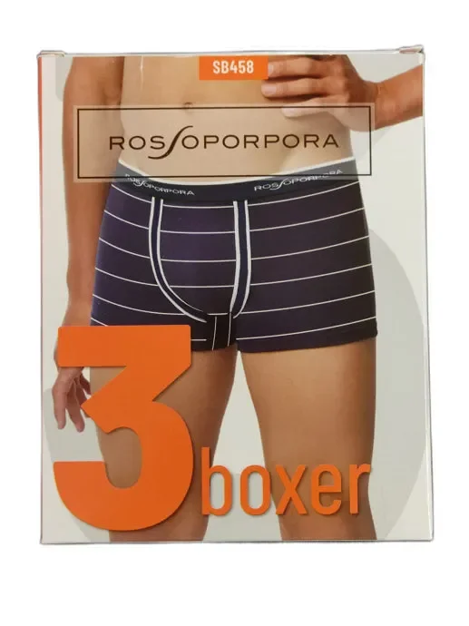 3 boxer bimbo Rossoporpora art SB458 colore assortito misura a scelta - immagine 2