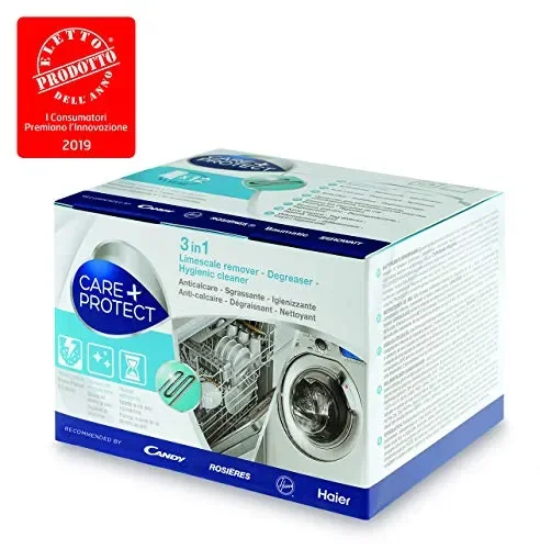 3 in 1 Anticalcare – Sgrassante – Igienizzante, 12 bustine – Care 12