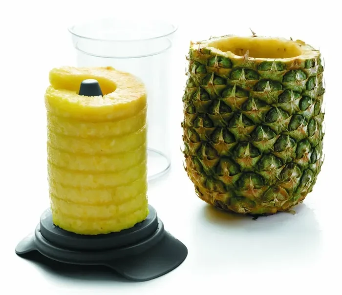 3 in 1 Set taglia e pela ananas con contenitore, Lacor 60393 - immagine 3