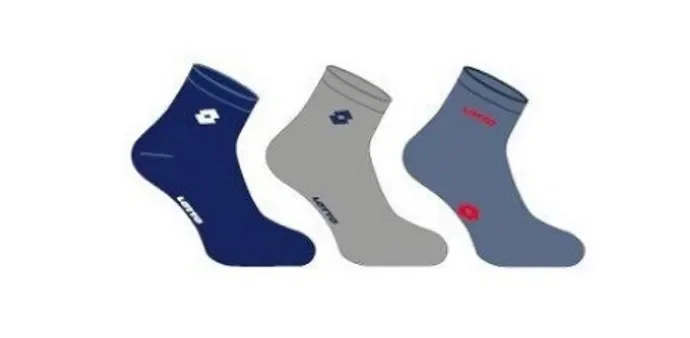 3 paia di calze bambino sopra la caviglia lotto art. N_BR86_ASS col. assortito mis. a scelta