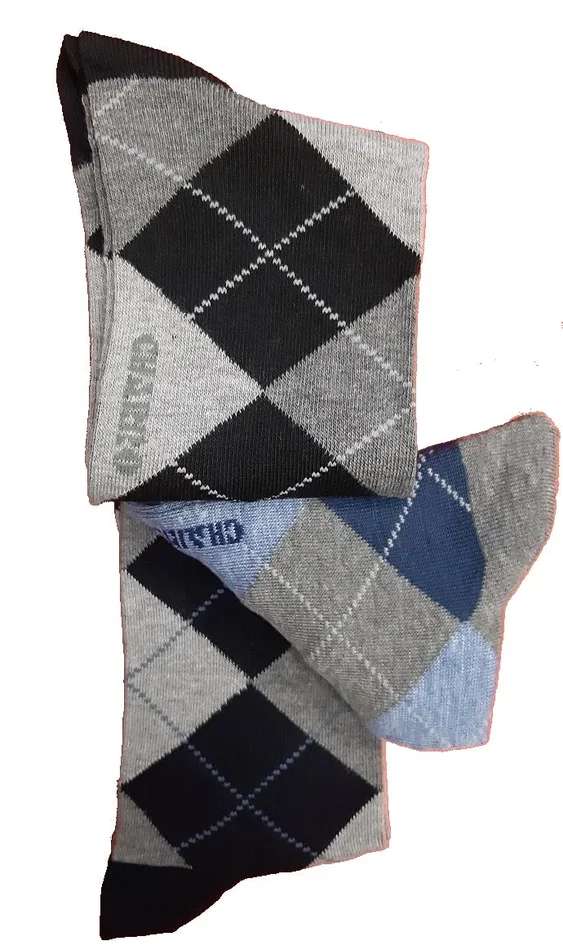 3 paia di calze uomo corte in caldo cotone charro art FABIO10C colore a scelta misura unica - immagine 3