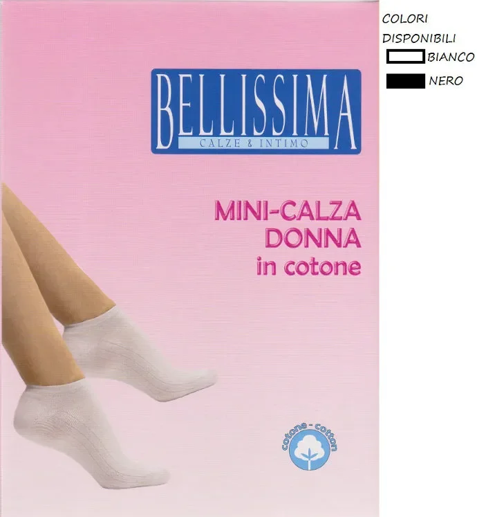 3 PAIA DI MINI CALZA DONNA BELLISSIMA IN COTONE COLORE FOTO MISURA A SCELTA