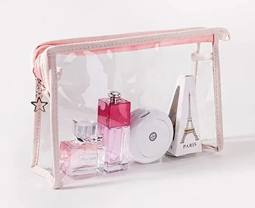 3 SET Impermeabile Beauty Case da Viaggio Borsetta Moda Anchor, Viola Fornitura - immagine 2