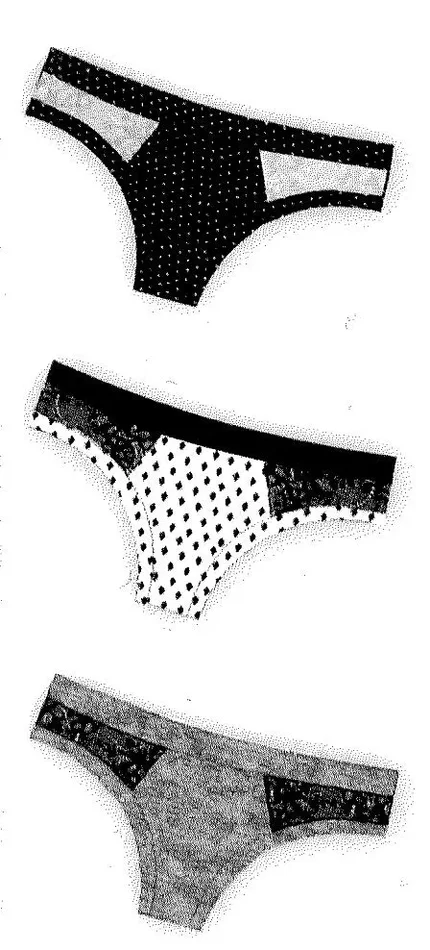 3 SLIP BRASILIANA DONNA ROSSOPORPORA ART D1857 COLORE FOTO MISURA A SCELTA Saldi - immagine 2