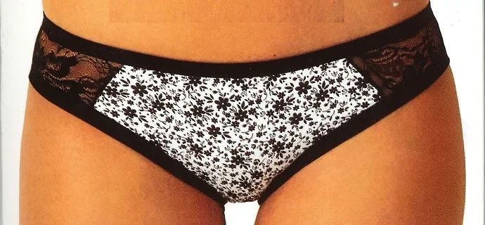 3 slip brasiliane donna rossoporpora art D1953 colore foto misura a scelta