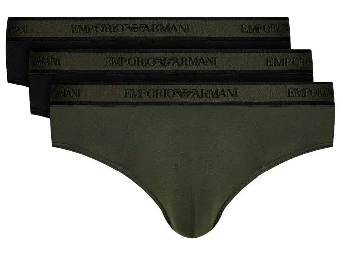 3 slip uomo emporio armani art 111734 0A717 91420 colore foto misura a scelta