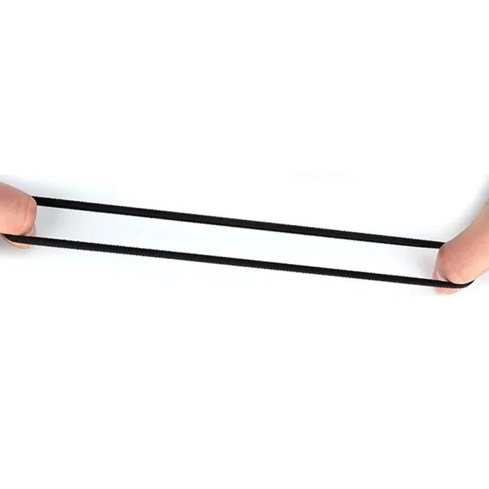 30 Pezzi Grande Nero Elasticizzato Elastico Elastici per Capelli di one - immagine 3