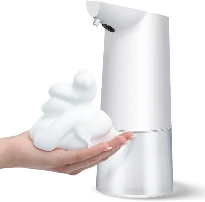 350ml Dispenser Automatico di Sapone Schiumogeno con Sensore a Infrarossi Distributore Sapone Liquido Senza Contatto