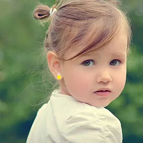 36 Paia Anallergici Set Orecchini a Perno Per Bambina Donne Perle Animale… - immagine 2