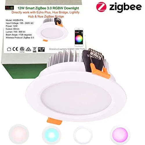 3A Smart Zigbee RGBW apparecchio da incasso per ALEXA controllo vocale e… Vendita calda - immagine 2