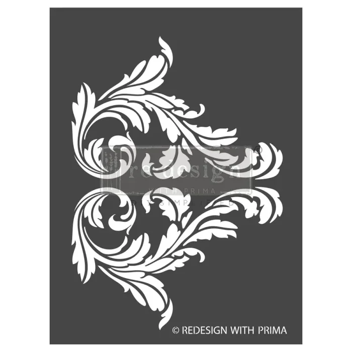 3D Decor Stencils® – Splendid Scroll