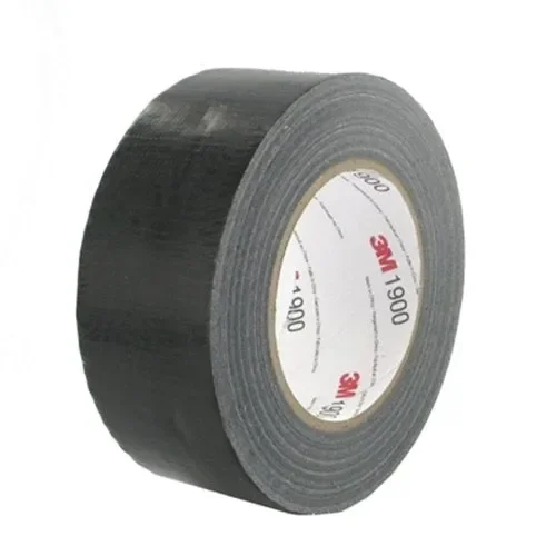 3M 36235 Duct Tape 1900 Nastro Telato per Riparazioni, Nero 50 mm, - immagine 2