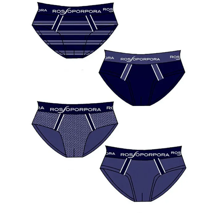 4 slip uomo rossoporpora art US1911 colore foto misura a scelta