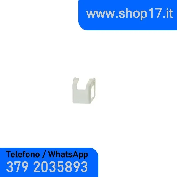 41742 – 50pz Copertura per cerniere ferramenta MACO per finestre e porte finestre in pvc – BIANCO