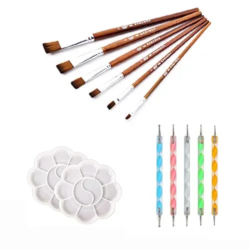 41PCS Mandala Punteggi Set di strumenti, kit pittura Rocks… Moda - immagine 3